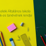2025/26-os tanévének rendje