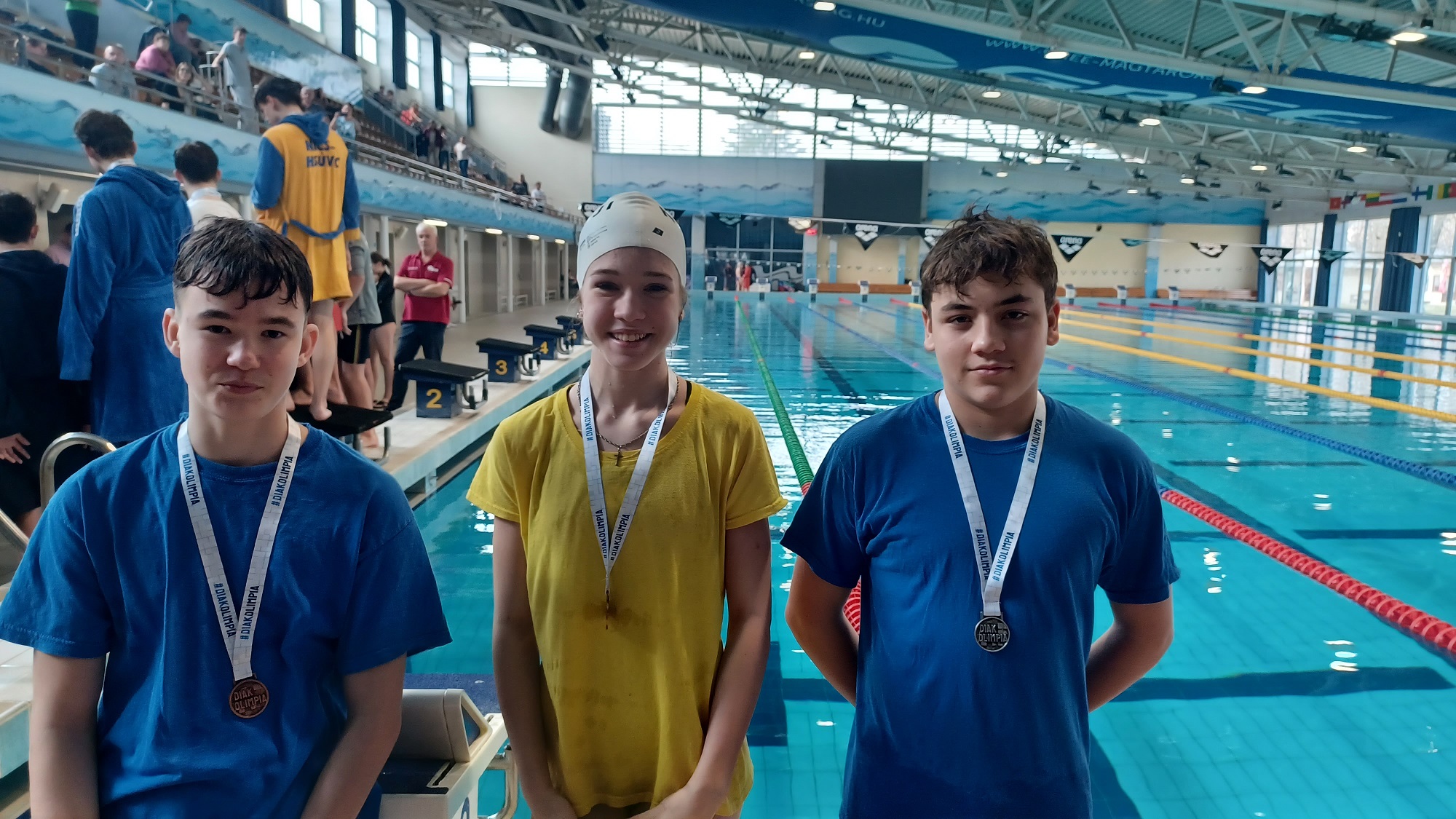 Nagyszerű eredményekkel szerepeltek tanulóink az úszás diákolimpiákon!