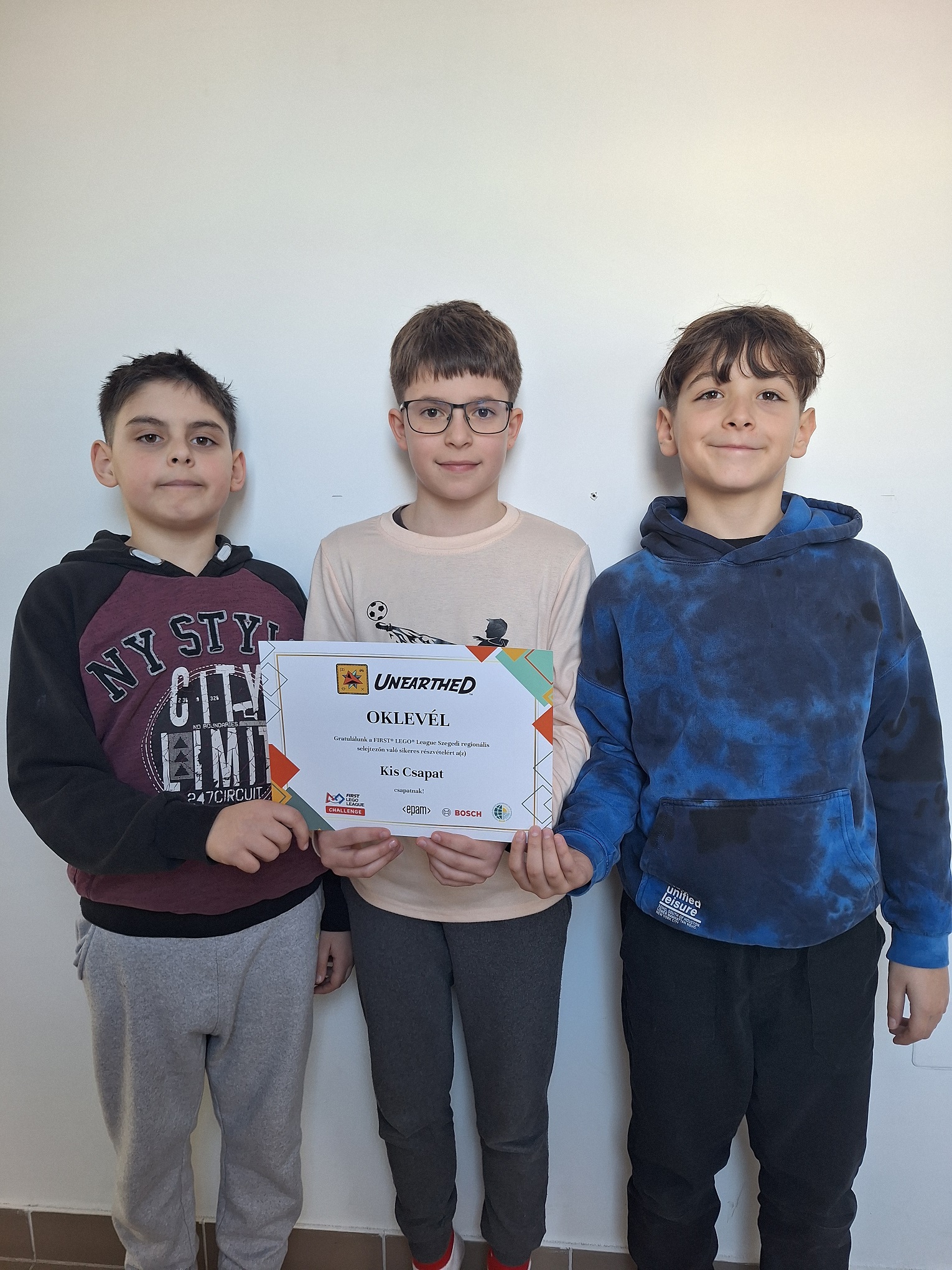 First Lego League robotika verseny